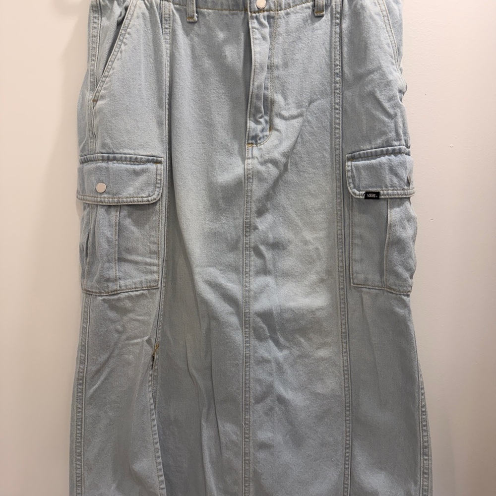 Vans Sidewalk Denim Maxi Skirt
